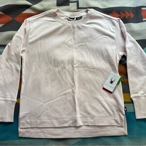 Spyder Soft Pink Crewneck Sweatshirt